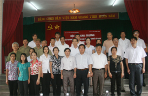 Ra mắt Ban chỉ đạo thực hiện dự án J71 tại thị trấn Mường Khến, Tân Lạc.